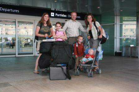 Das letzte Foto auerhalb des Flughafens in Buenos Aires